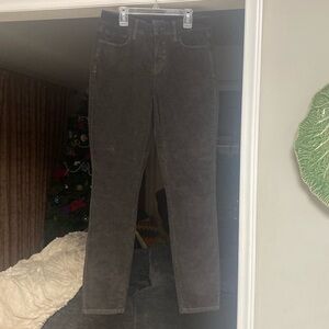 NYJD Brown corduroy “Alina” jean legging